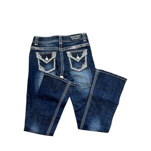 Rock & Roll Cowgirl Low Rise Flare Jeans